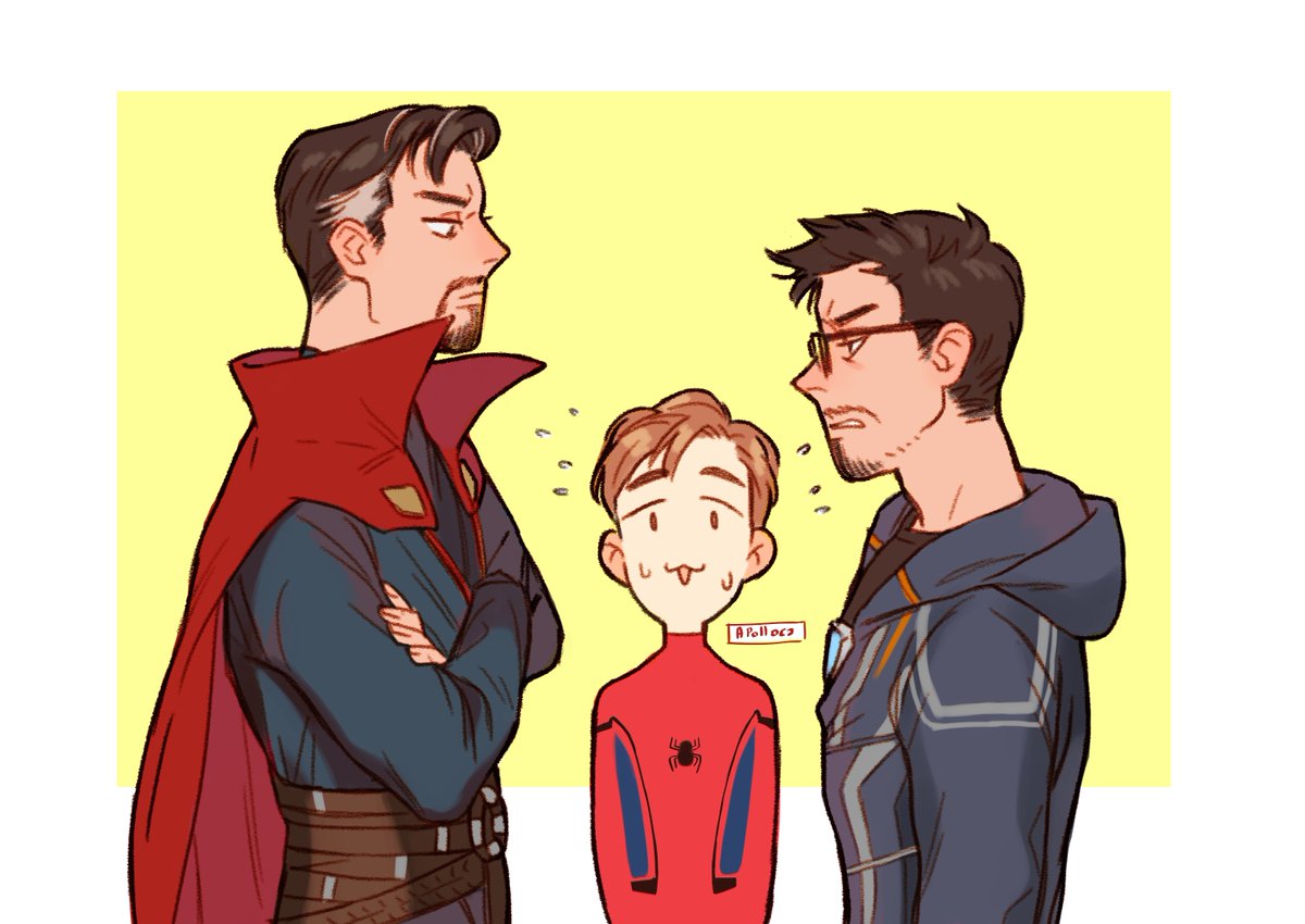 ชอบคู่นี่ในอฟนตว ปากจัดคู่ ซึนคู่ เถียงกันโค่ดน่ารักกก
/น้องพีทอยู่ตรงกลางระหว่างแม่และลุงข้างบ้าน?  #InfinityWarTH #strangeiron