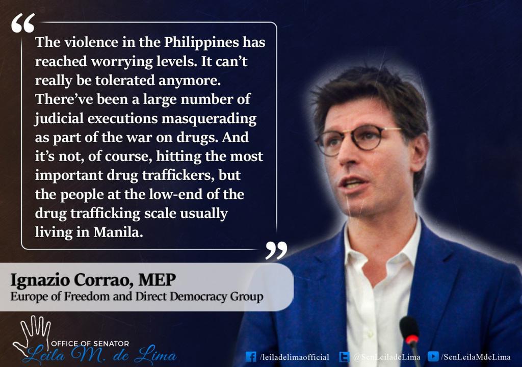 manayleila's tweet photo. Member of the @Europarl_EN Honorable @ignaziocorrao on the situation of the Philippines in relation to the EP Reso adopted last 19 April.

READ full reso here: https://t.co/7FYurb1bLl

#FreeLeilaNow #ForFreedom  #StandUp4HumanRights #WorldisWatching #StopPoliticalPersecution https://t.co/XFt3Bquh7C