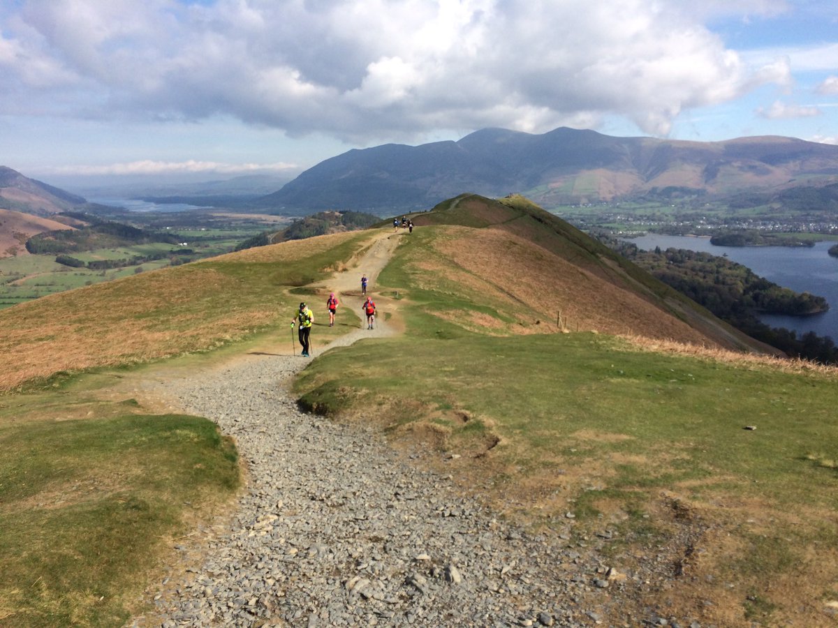 musetti_cath's tweet photo. Thanks to @AscendRuns for brilliant organisation and amazing route #Derwentwater dawdle yesterday. Thanks also to those kind folk who retrieved my phone from a muddy puddle on Catbells #returnedsafely :) #wonderful day out in the Lakes #nice people # great food #muddylegs https://t.co/9acqhV6uNG