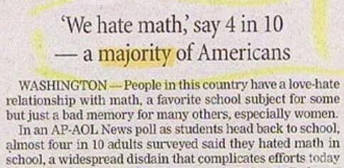 AgBioWorld's tweet photo. We hate math! https://t.co/PZxa8gSBxA