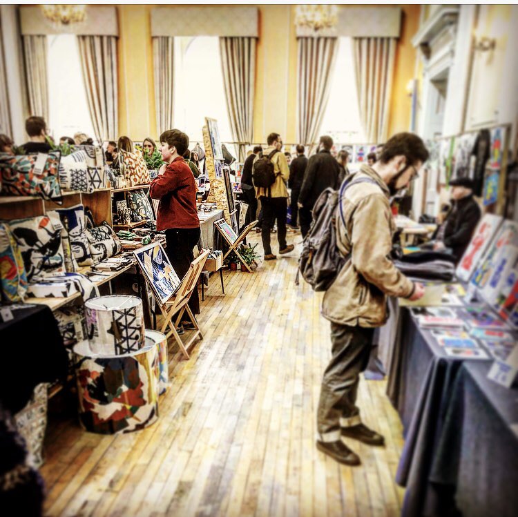 Rooms filled with #visual #delights <a href="/Print_Stuff/">Print Stuff</a> yesterday #york @DeGreyRooms #art #print #graphicdesign