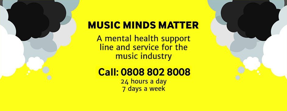 Buzzsonic's tweet photo. Music Minds Matter: UK 24/7 Mental Health Support Line and Service for the Music Industry https://t.co/BOjRkX5vsH @6AMGroup @HelpMusiciansUK https://t.co/QvYuXx0wSX