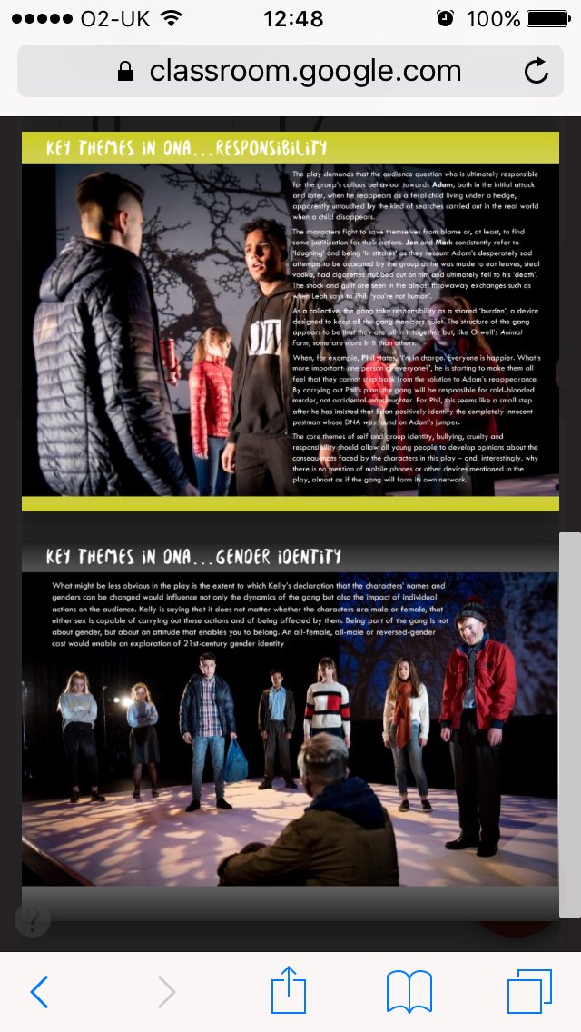 NBA_S_and_PA's tweet image. Y11 Drama. There are revision resources and exam style questions on Google Classroom to get stuck into today! @NBAcademy #happyrevising