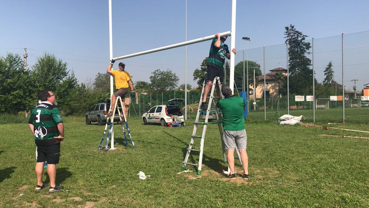 CiriSince1978's tweet photo. #Ieri #conclusa 2ª fase Campionato U14 che ha visto gli #Elefantini #Juvenilia #vincitori sul #campo #oggi si #realizza il #sogno del 2º #campo @Raiworlds @VittorioMunari @rugbyeLife @DPiervi @Rugbymeet @Federugby MAI PAURA RAGAZZI @anboemo @FVGlive https://t.co/lD18Ueq4PU