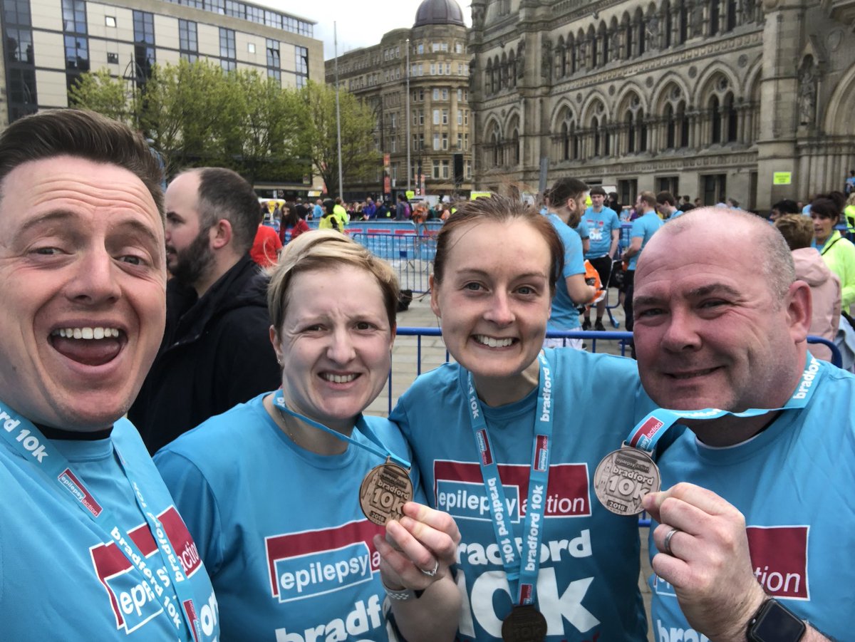 #Bradford10k and pb’s all round!