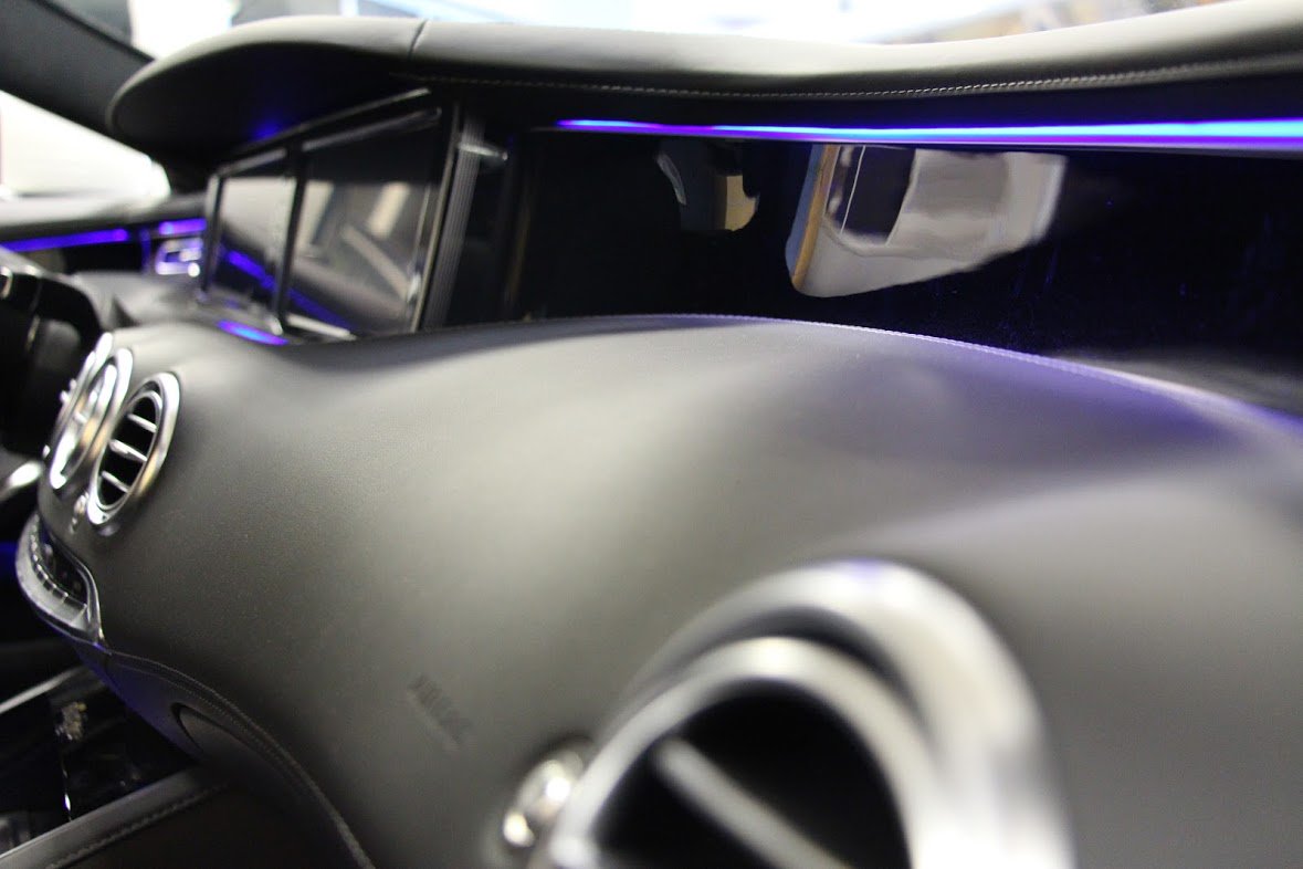 “The Mercedes-Benz AMG® S 63 Coupe’s LED ambient lighting creates the ideal ambience for every drive!” bit.ly/2qLZzNd