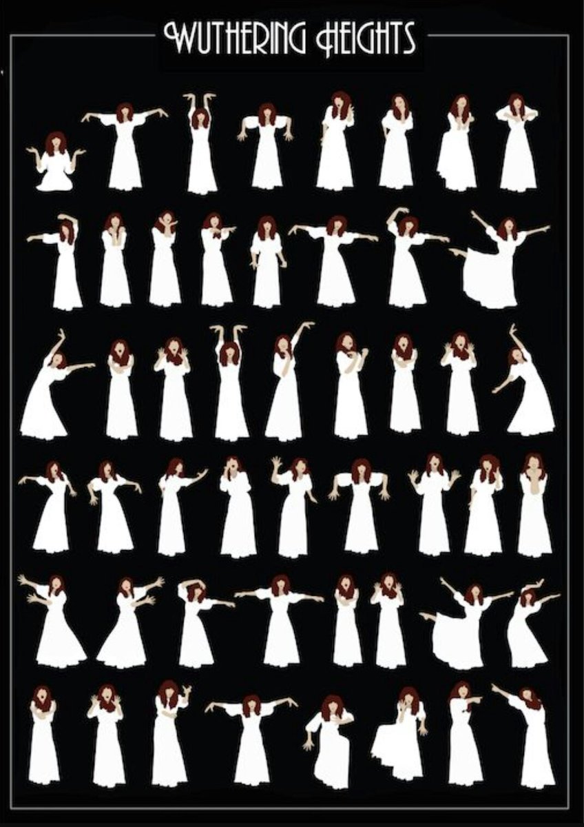 PulpLibrarian's tweet photo. How to dance like Kate Bush... #InternationalDanceDay https://t.co/w2K6YWhxQs