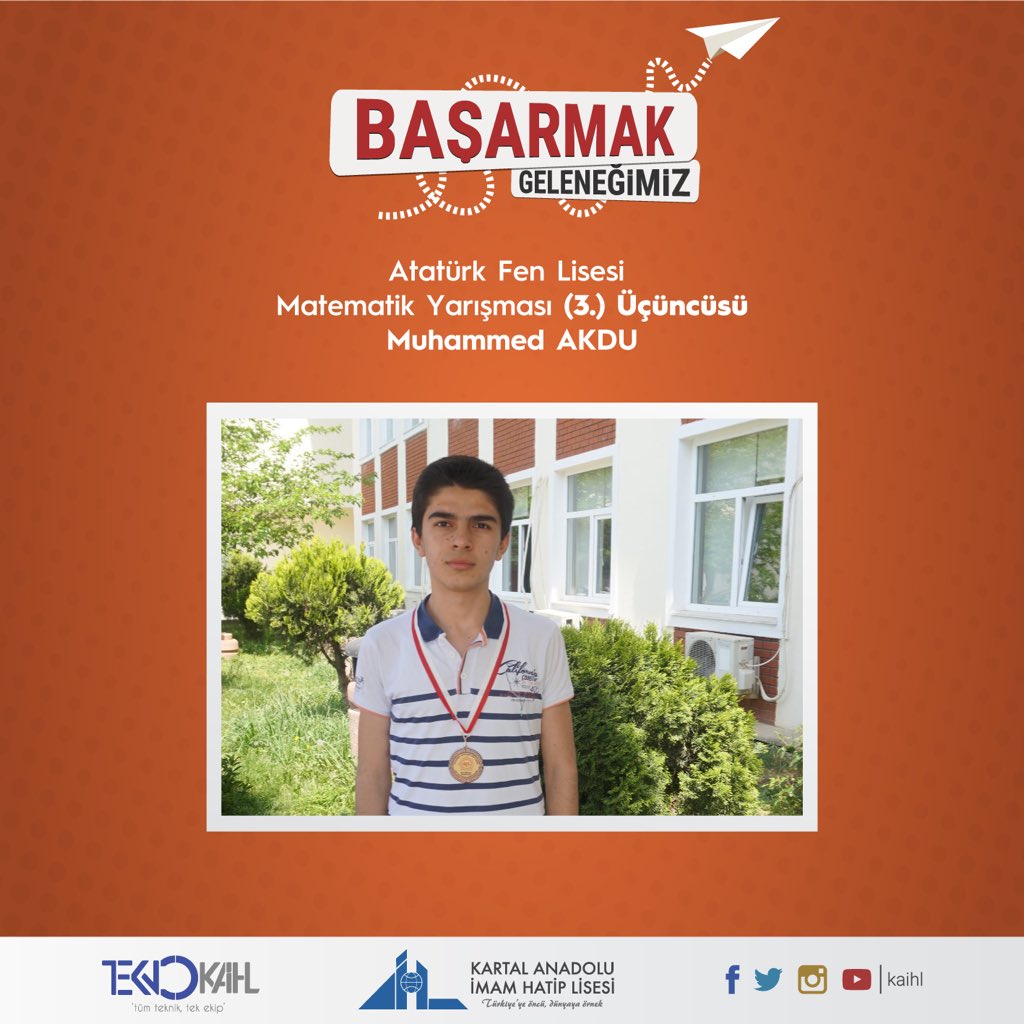 tekcammithat's tweet photo. Bu hafta bizleri sevindiren öğrencilerimizi kutluyorum. Başarıları daim olsun. https://t.co/NV6ETJF1qL