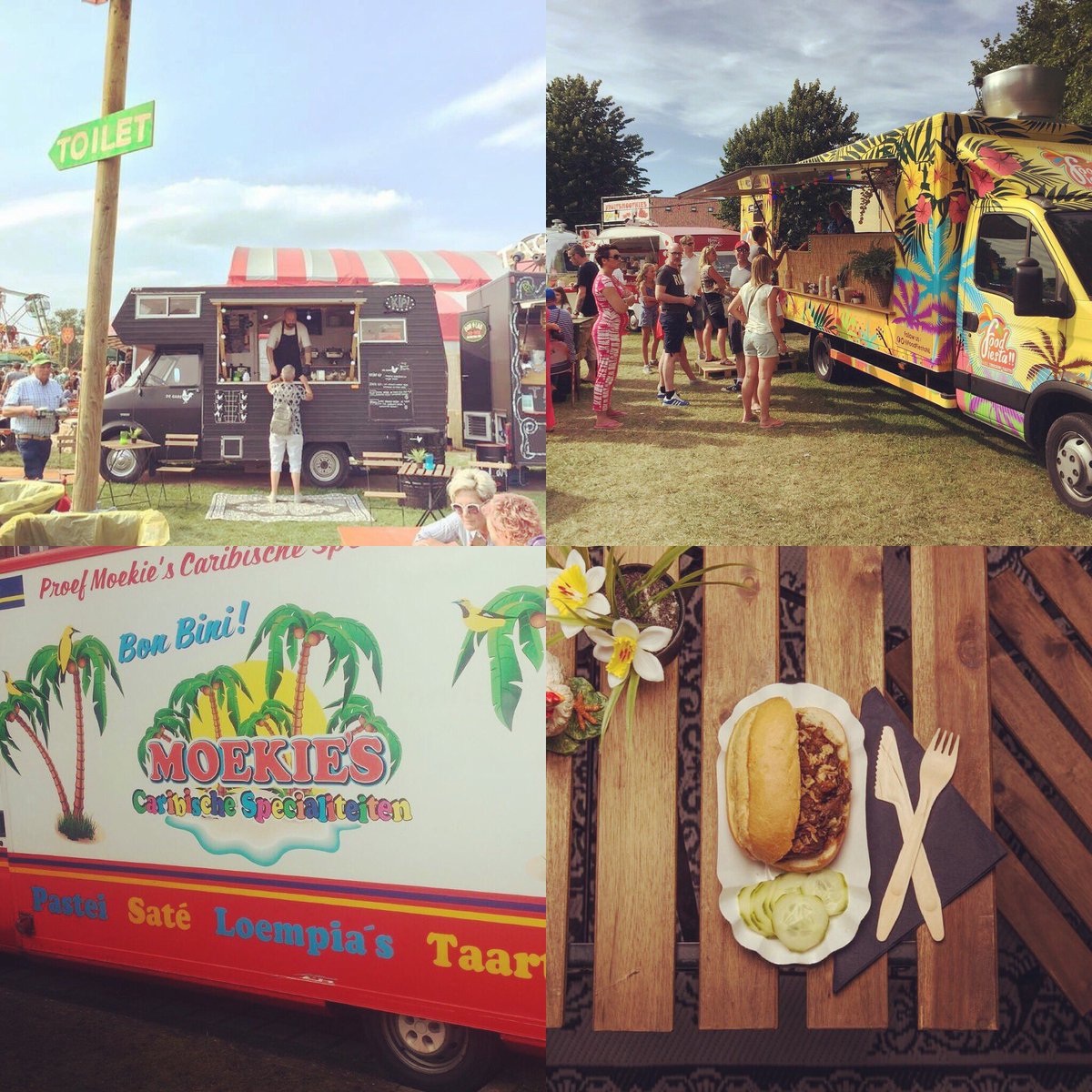_Randrock's tweet photo. Tropische sferen 🇧🇴️🍹, gezelligheid en vooral lekker eten 🍴. Daar houden we van! Je kunt voor verschillende Caribische specialiteiten op Randrock terecht op de food &amp; reggaelounge bij Food Fiesta, Moekie’s en De Gare kip #randrock #foodrock #festival #reggaelounge https://t.co/E5kUg2oy55