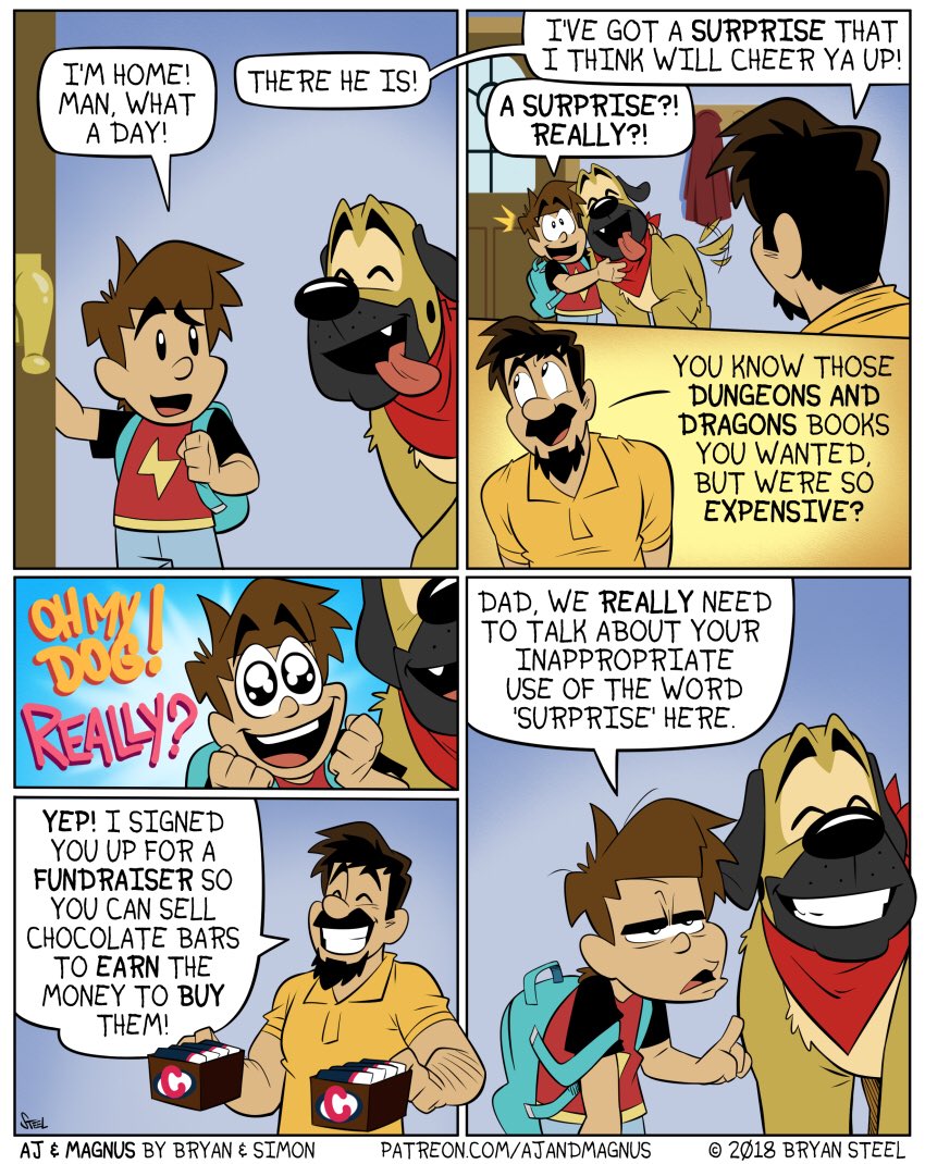 Aj Magnus On Twitter A Surprise Ajandmagnus Comics Family - 