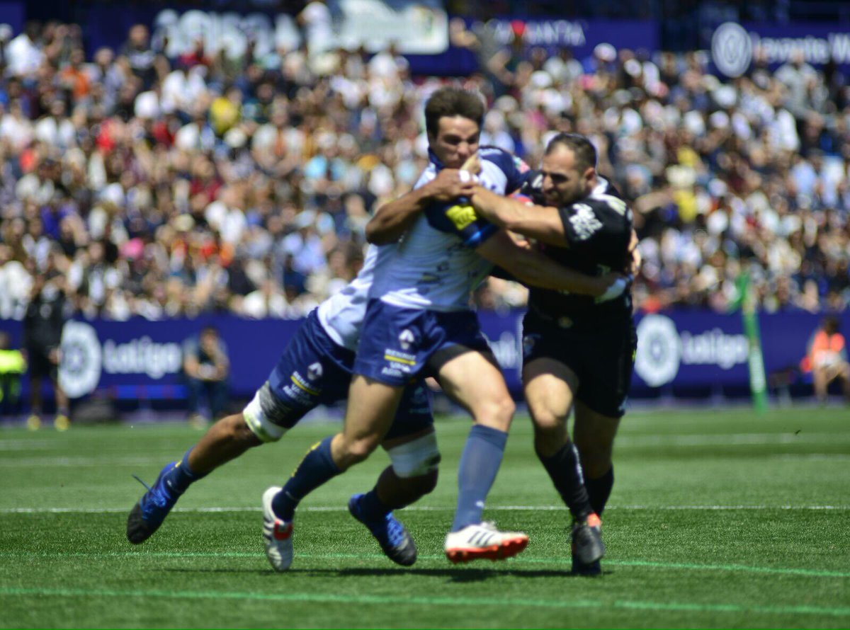 #CopaRugby18 | Final del partido y quinta Copa del Rey para el <a href="/VRAC/">🧀 VRAC 🧀</a> que se lleva el partido 16-20. ¡Enhorabuena!