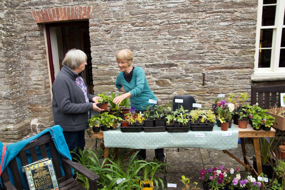 Don't miss the Plant Sale &amp; Coffee Morning in the beautiful walled garden of Kingsbridge Cookworthy Museum on 5 May at 10am. The stallholders are always so knowledgeable and generous with their #plant and #gardening advice plus there will be amazing home-made #cake.  <a href="/wcookworthy/">Cookworthy Museum</a>
