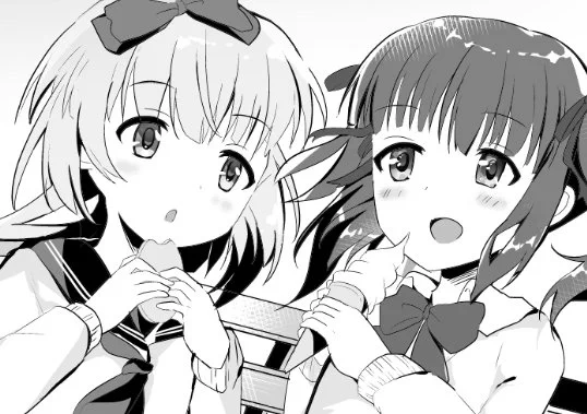5/3のMBF依田芳乃オンリーにて【よし-20】しもつき。さん(@Lunaria__ )のところで頒布される『緒方智絵里依田芳乃合同誌いろは』に芳乃×智絵里イラスト1枚書かせて頂きました〜 
学校帰りに寄り道な制服JKちえよしです! よろしくお願いします!
#緒方智絵里合同 #依田芳乃合同 #よしいし 