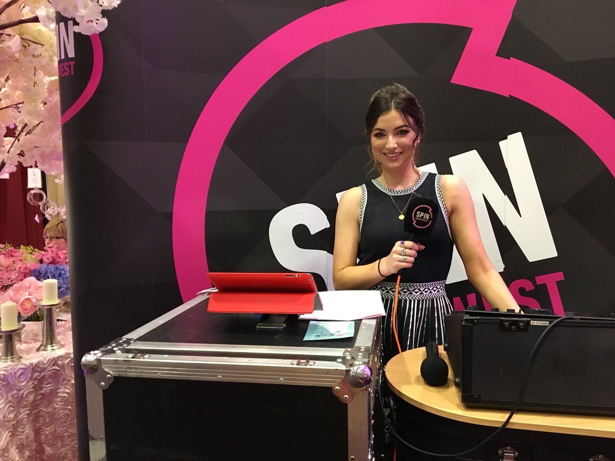 It’s our very own <a href="/Meghann_Scully/">Meghann Scully</a> As the MC today, here at the Munster wedding Extravaganza 👰 <a href="/BridesofIrl/">Brides of Limerick</a> Fashion show kicking off at 1:45