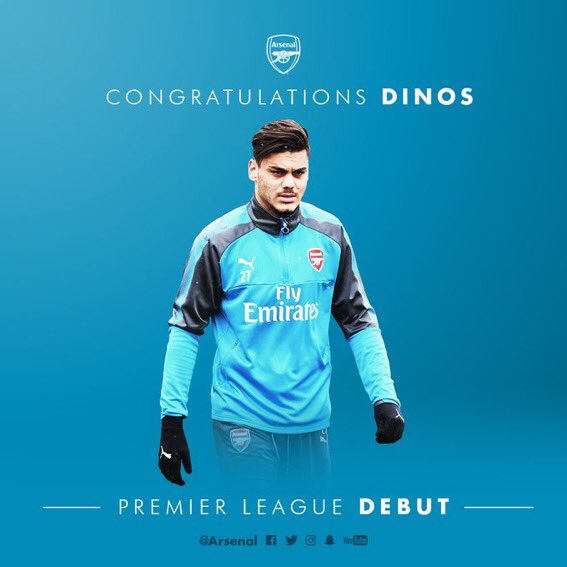 I can’t lie I was very impressed with Mavropanos performance he was calm and ready for anything I just feel bad for him because he will not win any trophies anytime soon at Arsenal 💯 #StartedFromBottom #MUNARS