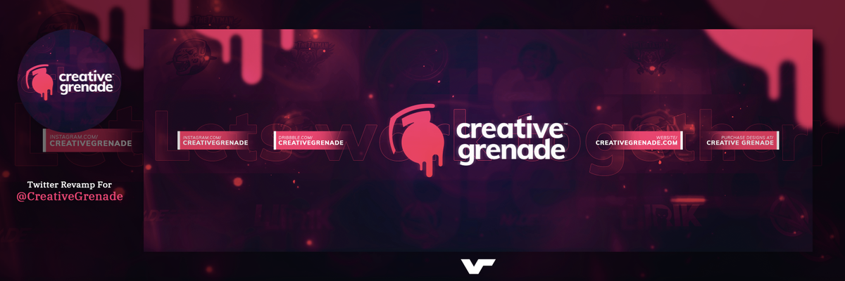 RitsvallsDesign's tweet photo. Twitter Revamp for the @CreativeGrenade contest! #CreativeGrenade

All Support is appreciated!

My work: https://t.co/N5C27tMMGL https://t.co/p7AHI3uAxL