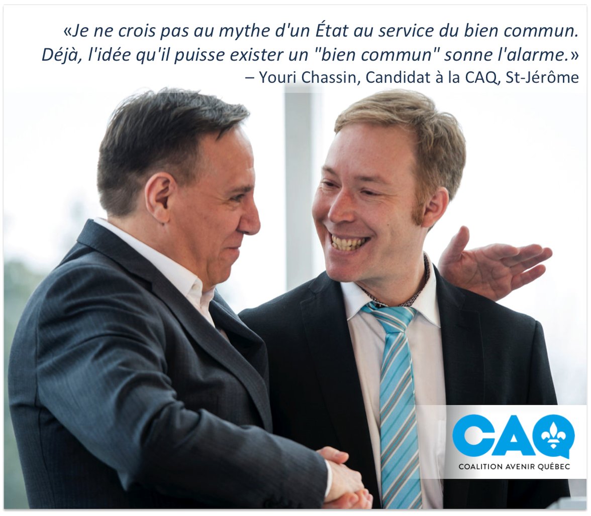 Voilà une des raisons pourquoi je suis certain à 200% que je ne voterai pas pour la #CAQ aux prochaines élections.