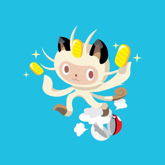 _khoin_'s tweet image. Octocat design @GitHubEducation #MyOctocat #hackumbc