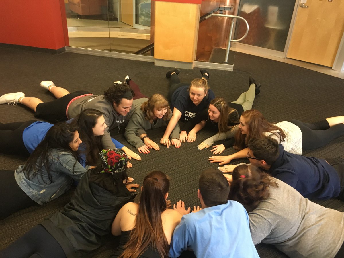 LU_activities's tweet photo. The 2018 Orientation Leaders are hard at work getting ready for our newest Lasers to join us in June! #llo2018 https://t.co/3nVwTTJD89