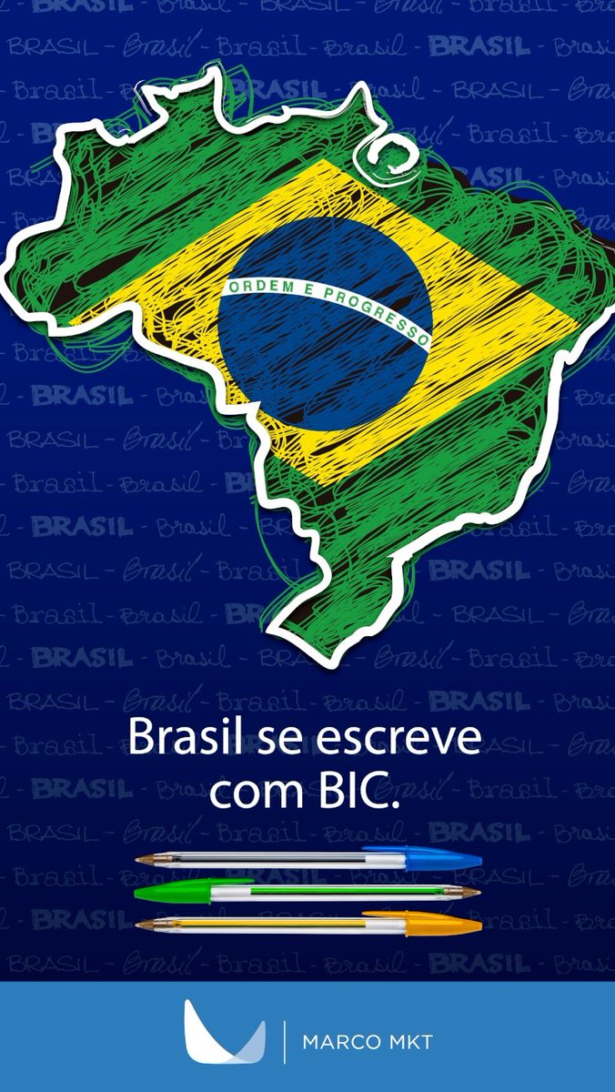 marcomktbrasil's tweet photo. A Marco Marketing criou para a BIC um modelo de trabalho para otimizar sua presença em mais de 1.250 pontos de venda em todo o Brasil. #MarcoMarketing #MarcoMKT #MarketingInteliGENTE #PDV #Bic #SmartTrade https://t.co/cBLpJc2ypJ