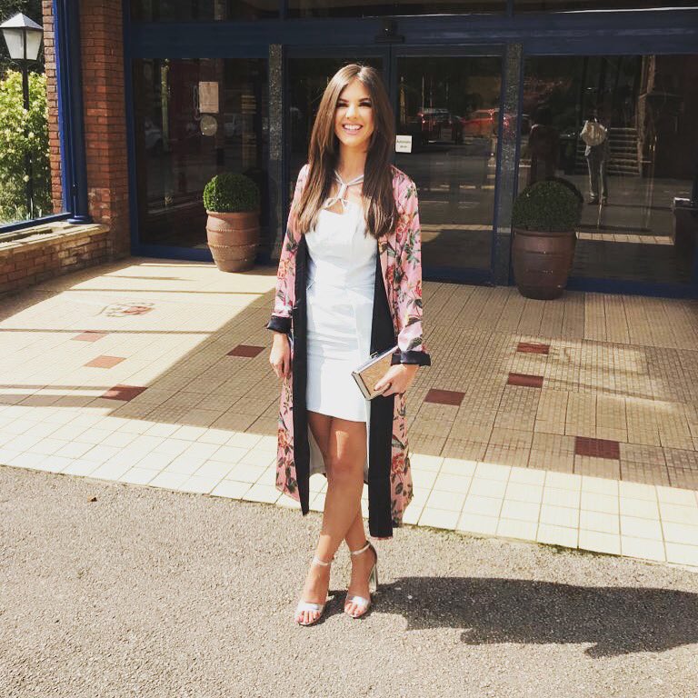Mrs_Haslam's tweet photo. Oh the irony of driving down “Spendmore Lane” to get to @official8thsign. Lots of comments again on my beautiful dress - I now have six in my collection .... what to buy next?! #SpendmoreLane #Listentothesigns #OhIfIMust https://t.co/s4nCEAcL8v