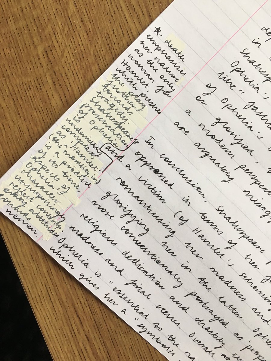samtyIer's tweet photo. when you run out of space for the conclusion and don’t want the essay to run onto 5 (double-sided) pages... #englishstudentlife !!! https://t.co/MW9OJ5JzCN