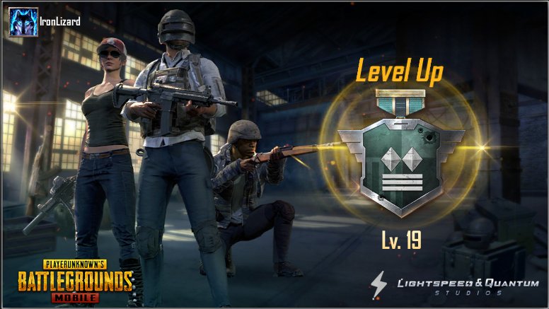 share.pubgameshowtime.com/showimage.php?…
Lvl 19 fam. Go add me on PUBG mobile (if you have it) my name is IronLizard