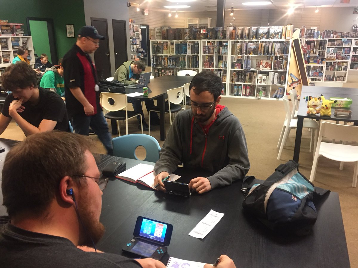 MrOlivola's tweet photo. Swiss Round 2 of 4 at our MSS at @Beyond_Board has begun!!
STREAM: @ConicsVGC vs. @RexChaosVGC
WATCH: π
π₯ https://t.co/Q5xdiVqxsR
π @_LightCore
#PlayPokemon #VGC #SpringSeries #OhioCP https://t.co/HYK5AYREvH