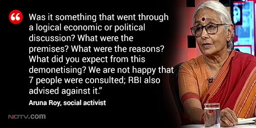 ndtv's tweet image. #TheNDTVDialogues | Aruna Roy on #demonetisation #notesban

Watch LIVE: ndtv.com/live