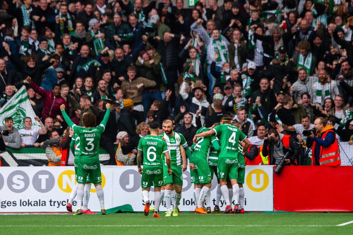 hammarbyfotboll's tweet image. Efter dagens derbyseger lirar #Bajen hemma igen nu på lördag den 5 maj. Likaledes obesegrade GIF Sundsvall står då för motståndet. 21 527 har redan säkrat biljett – här köper du din: hammarbyfotboll.ebiljett.nu/Home/tickets/6…