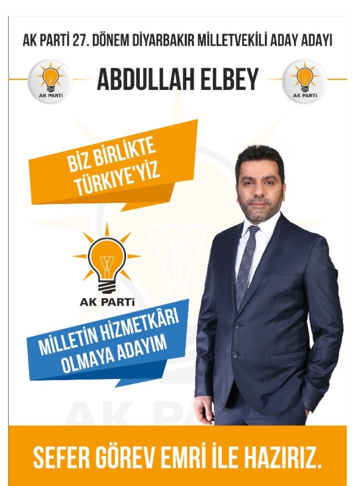 arzuklc34's tweet photo. Diyarbakır milletvekili adayımız. #abdullahelbey biz birlikte Türkiye yiz. https://t.co/aI9haGo5Eu