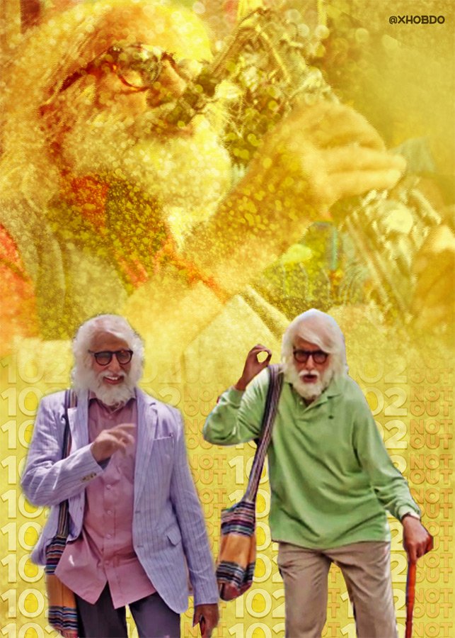 Arijit30021470's tweet photo. When it's about family movie..Big B still ranks at the top...He is again back with #102NotOut
#5DaysTo102NotOut
#AllIndiaABEFMeet
@SrBachchan @chintskap
@umeshkshukla @JimitTrivedi06
@SonyPicsIndia @sureshjumani @jaspreet5678 https://t.co/pTwH38B5Tu