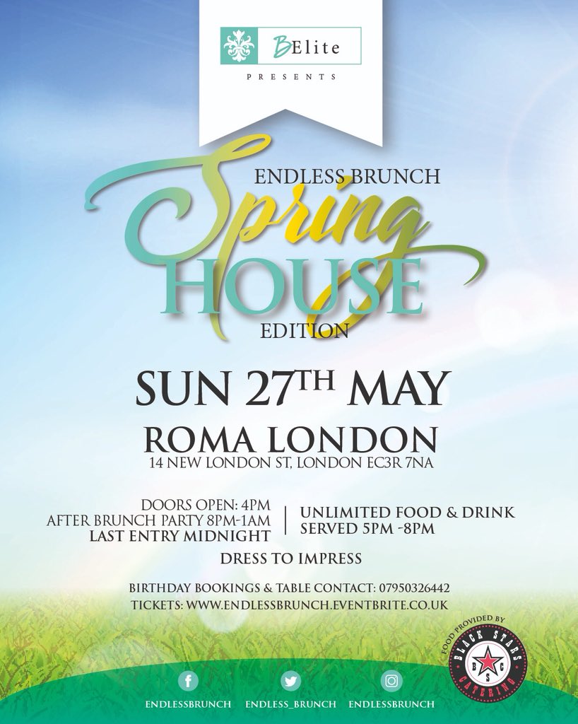 Endless_Brunch's tweet photo. ❤ Funday Sunday's = Endlessbrunch 🖤

#Endless food &amp; drink, games, good music &amp; even better vibes 👌🏾

May 27th | Spring House Edition ☀

#brunch
#love
#food
#drink
#endlessbrunch https://t.co/dYx3LfROCL