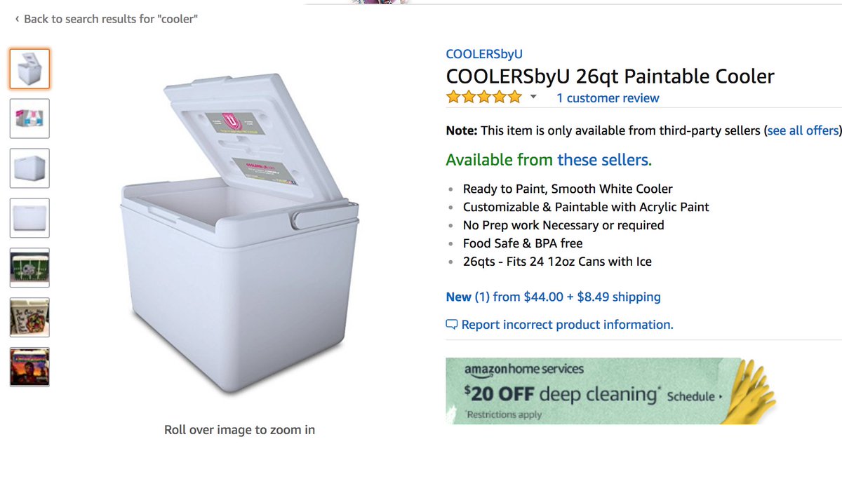 AmazonAtUDel's tweet photo. Need materials to make your cooler for the end of the year Frat Formals? Use Prime to get paint and coolers just in time for the weekend. #primestudentrep #ad https://t.co/jScC0xCfWK