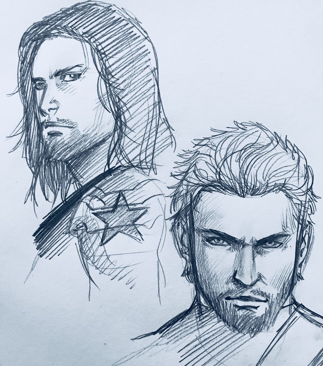 Flo On Twitter 2nd Wave With Steve And Bucky Avengerinfinitywar Captainamerica Wintersoldier Avengers Fanart Sketches