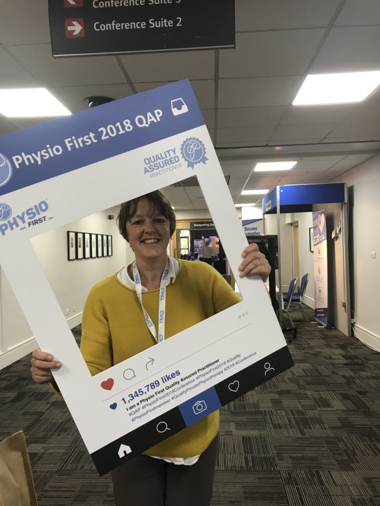 carolinegr64's tweet photo. So proud to be a private Physiotherapist, thanks to #Physiofirst2018 for organising a conference full of informative and well renowned speakers from all corners of the world #privatephysiotherapy #enjoymyjob https://t.co/XuaGqJyoPu