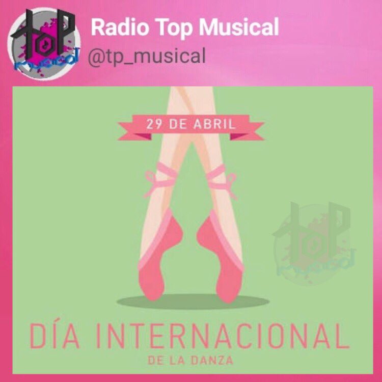 tp_musical's tweet photo. Desde 1982 cada 29 de abril se festeja el Día Internacional de la Danza en honor al bailarín francés Jean-Georges Noverre, quien es considerado el creador del ballet moderno.
#RadioTopMusical https://t.co/wsxhRXX9p9