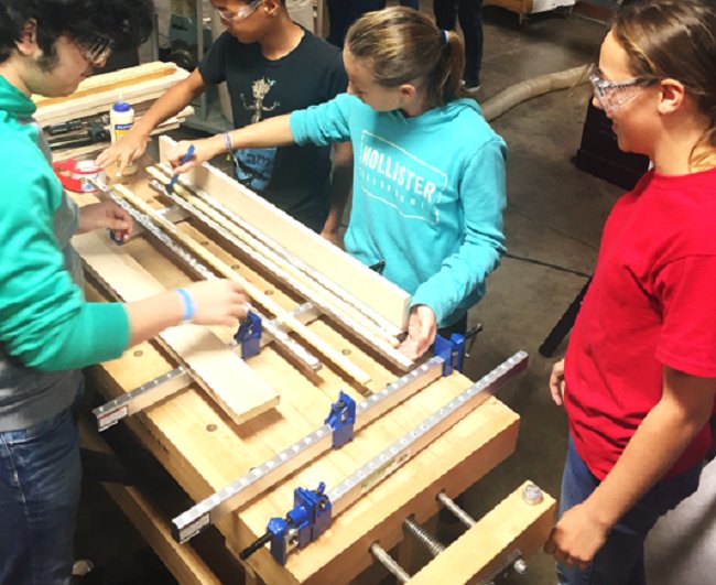_urbanworkshop's tweet photo. #theresstilltime to register for 2018 #summercamp! Not your average summer camp – more like old school #shopclasses! Open to all #kids 10-16 yrs -give your kids the #handsonlearning experience of becoming a #Maker – more info &amp; register today: https://t.co/AYrZv5CmWe https://t.co/lRrjfPmzxh