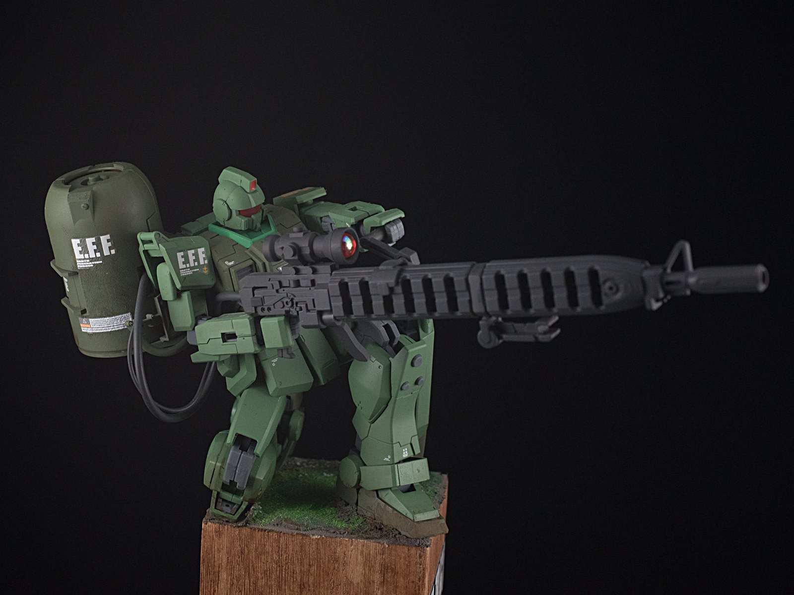 HG ヘビーガンダム　ジムスナイパー　試作ロングレンジビームライフル　ガンプラ ロングレンジ・ビーム・ライフルは新規造型！プレミアムバンダイ