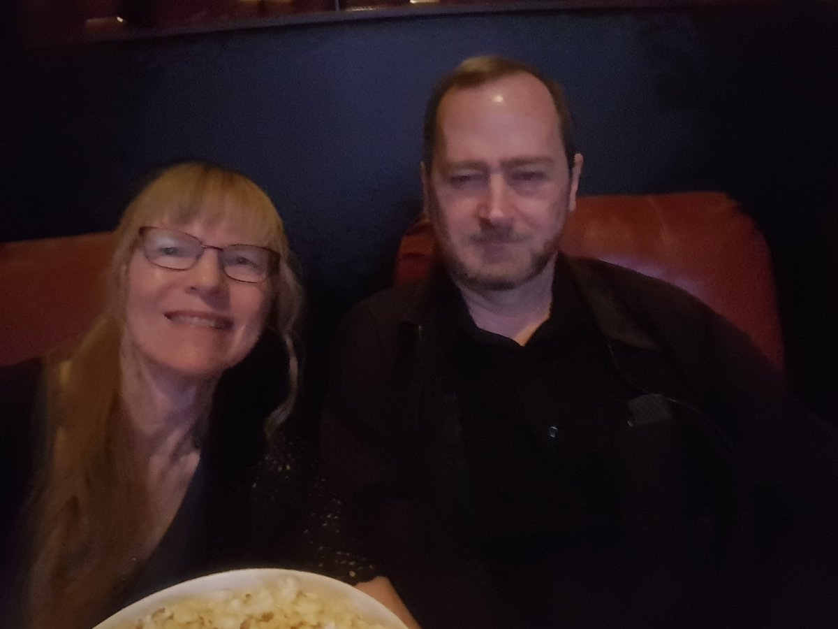 ktealady's tweet photo. Here we are to see @Avengers #InfinityWar at last! #MovieAllStars @AMCTheatres #HavePopcornWillRevel https://t.co/90SKp7y4tB