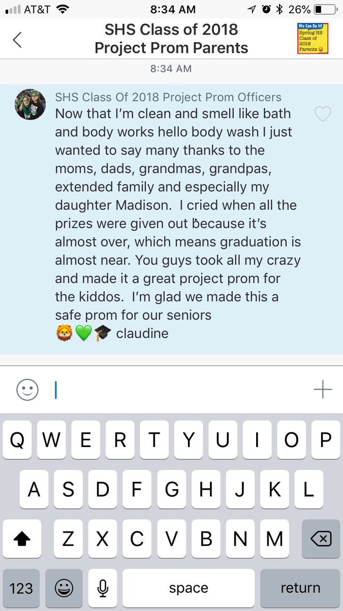 SHS Senior Parents tweet media