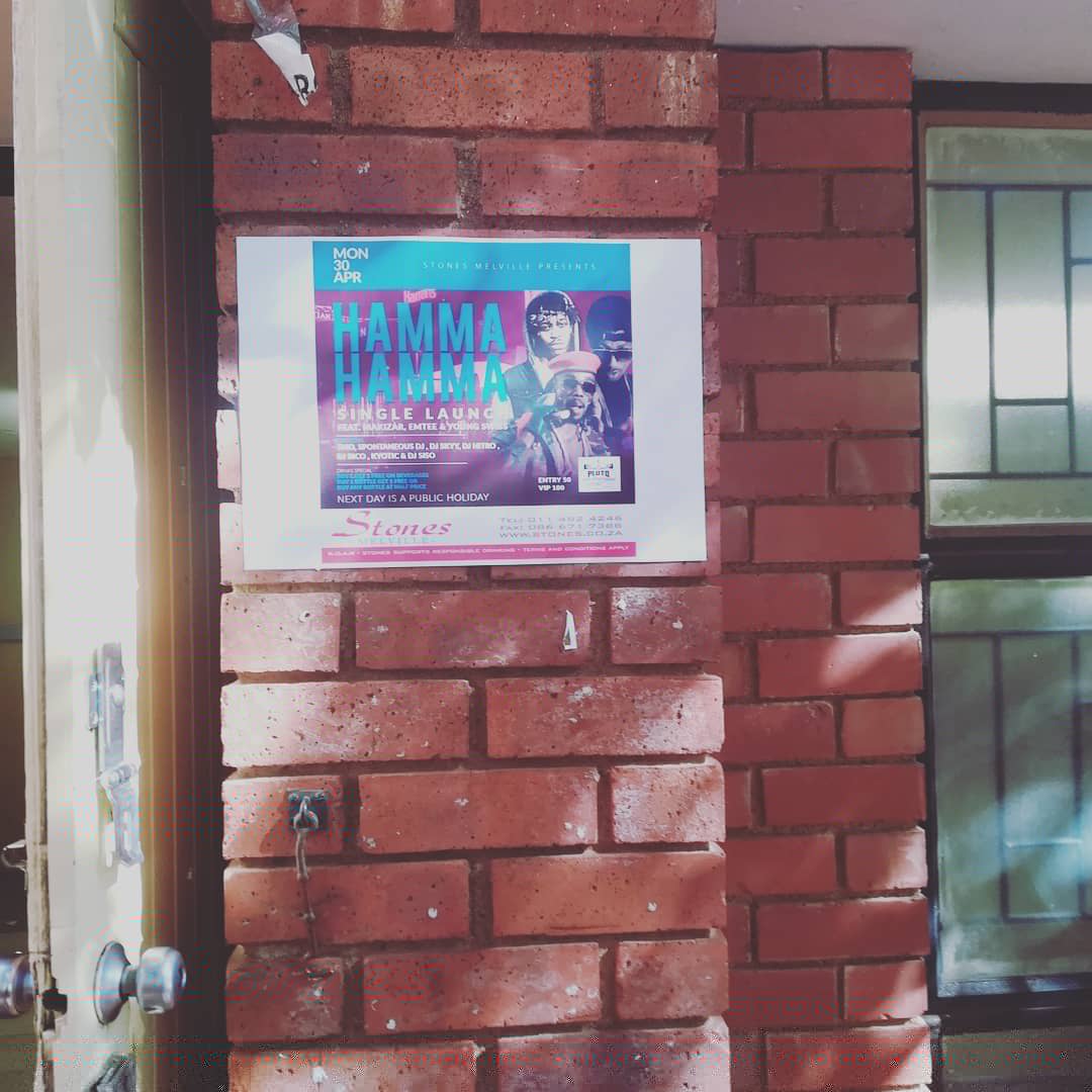 If you don't know now you know niggah!!!! #HammaHammaLaunch 
Sones Melville tomorrow <a href="/IamPLUTO_Ent/">Pluto Entertainment</a> we Rockin