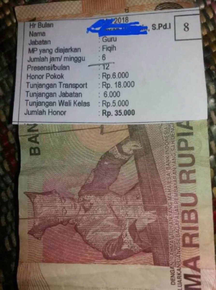 Diminta mengabdi, dan hasilnya begini..