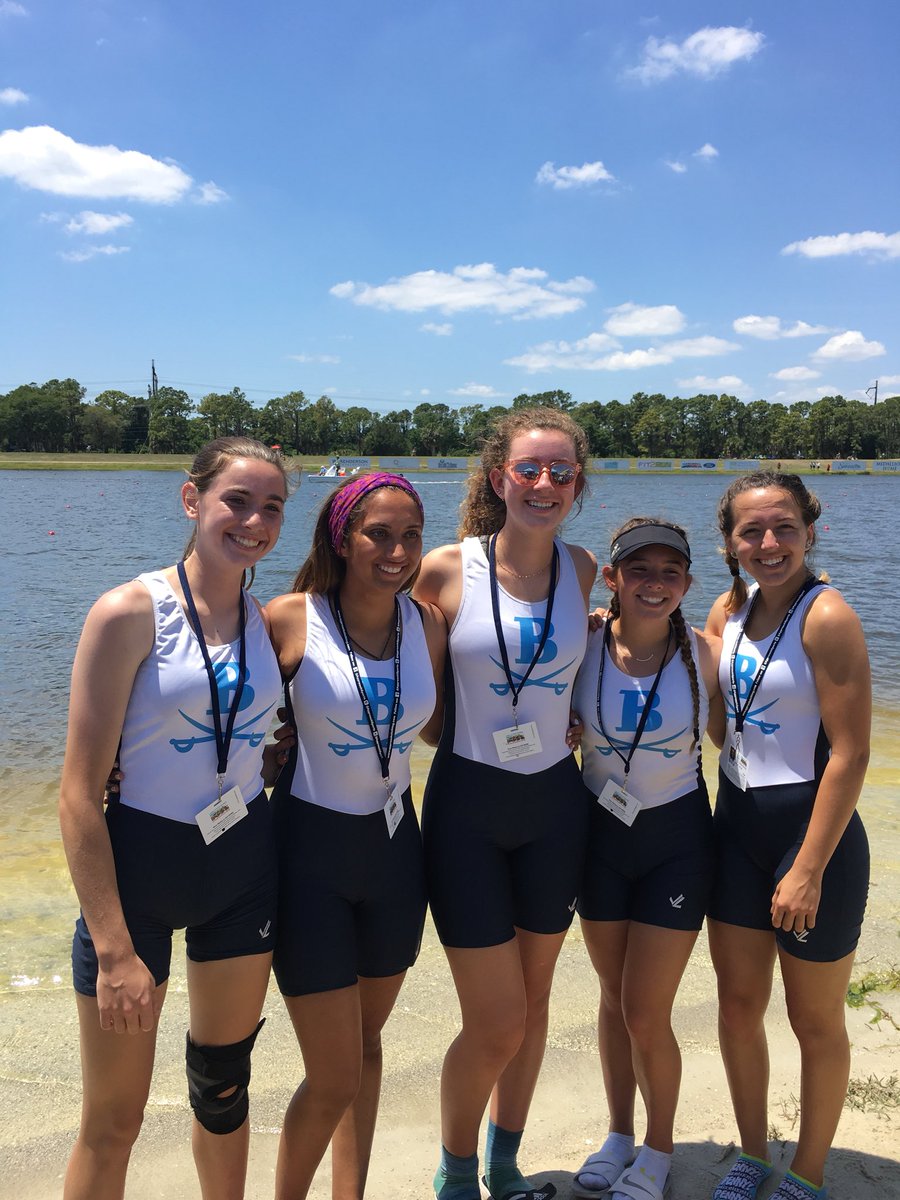 CrewBPS's tweet image. Junior 4+ achieved their second 1st place win of the weekend! These girls are going to Nationals!! 🥇 #rowbucs