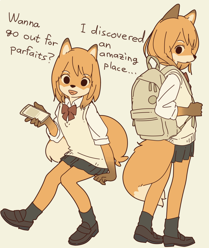 Wanna go out for parfaits with fox girl? 