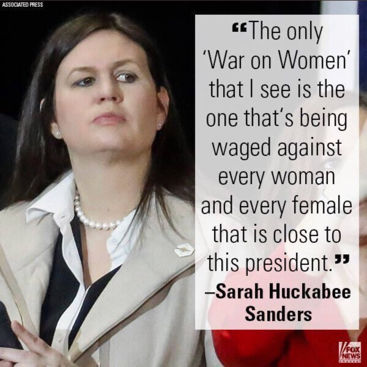 And crickets from all the #TimesUp & #WomensMovement celebrities this morning.  No defense for a fellow working mom over the reprehensible attacks levied against her last night?  Oh, I forgot.  Only liberal women are allowed to be victims, not conservative ones. 🙄 #WeGoHighMyAss