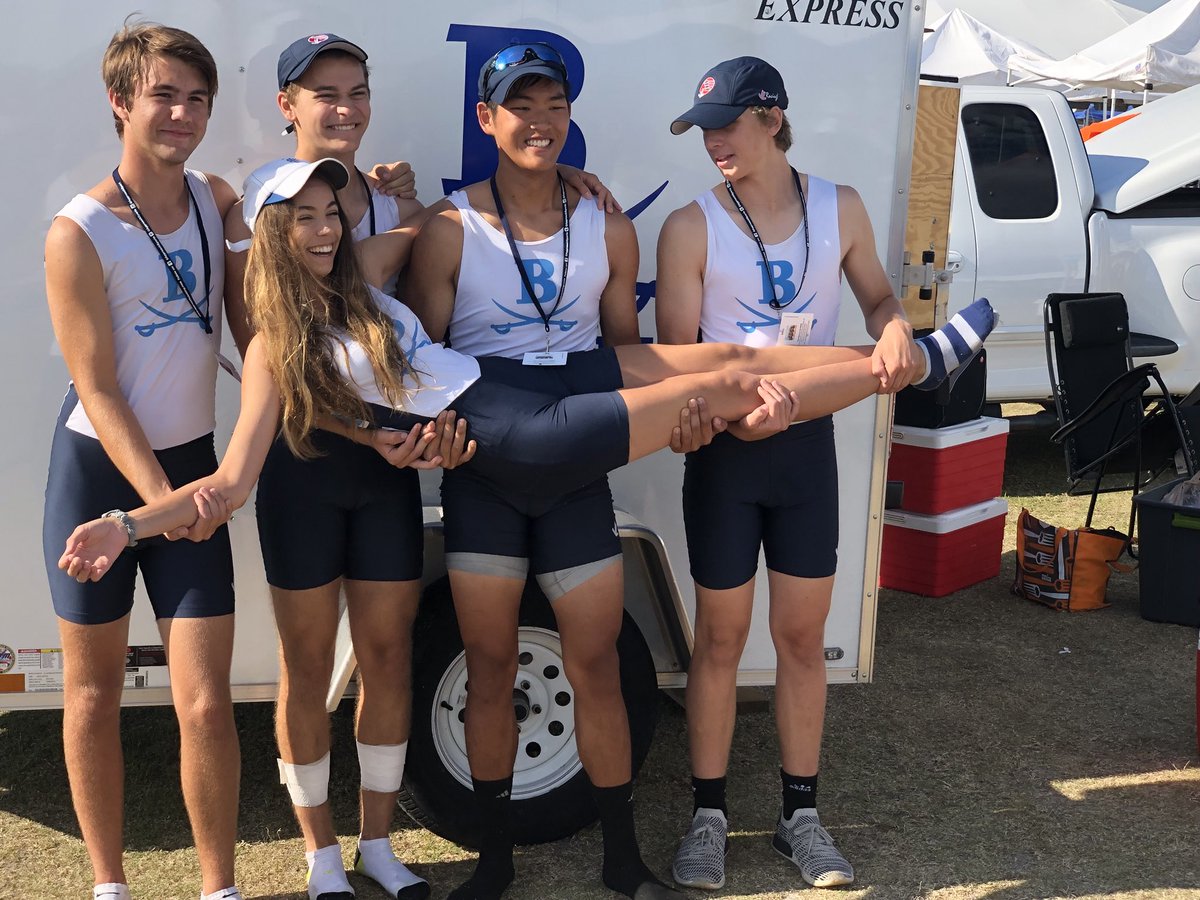 CrewBPS's tweet image. Catch these boys in New Jersey at nationals!! Boys Junior 4+ won their semi-finals.🥇🥇🥇 Congrats to both our junior boats!