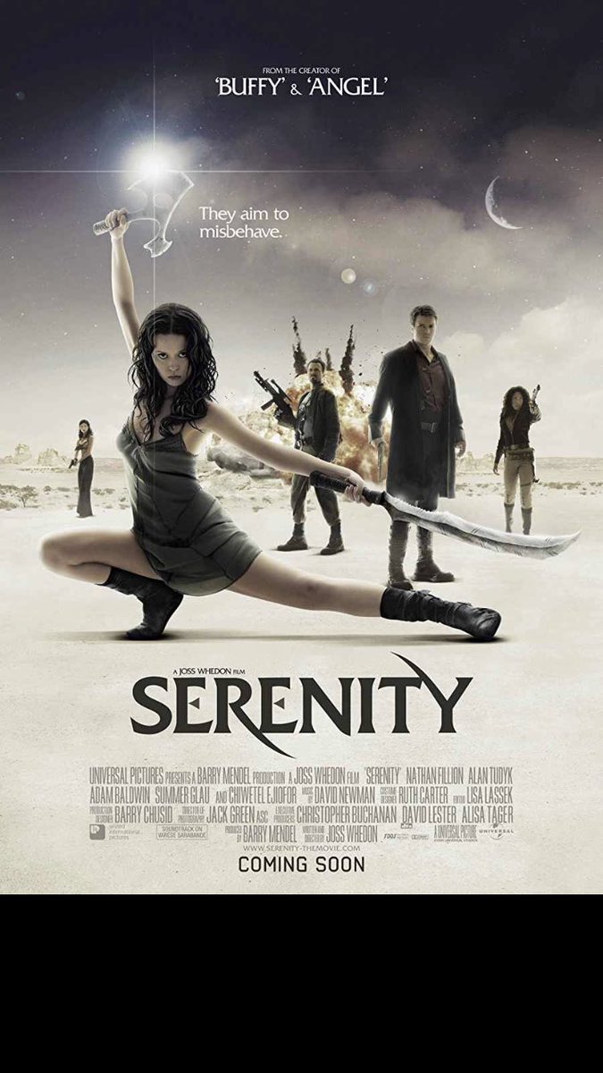 andydillon's tweet photo. I AIM to misbehave, but I always miss... and behave. 

#OneScriptADay #Script9 #Serenity https://t.co/zZzZEORcvB