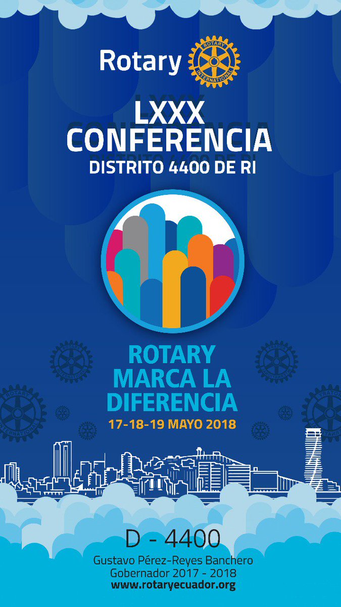 rotaryecuador's tweet photo. LXXX Conferencia del Distrito Rotario 4400 @CRLCHM https://t.co/4iTWFxbAGv