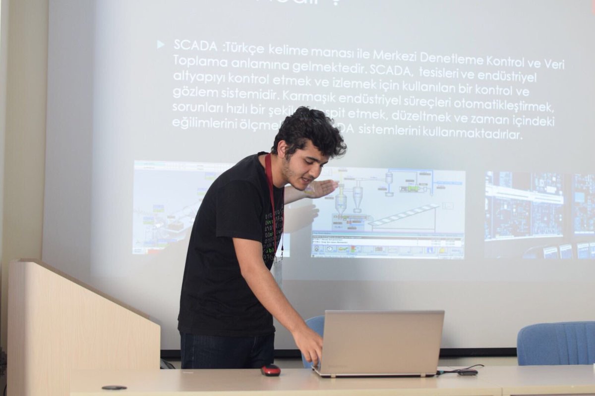 INIT 0 son konuşmacımız İsmail Bülbül’ün Kritik Altyapıların Güvenliği sunumuyla devam ediyor!
 
#infinit #init0 @anadoluieee <a href="/t4rkd3vilz/">İsmail B.</a>